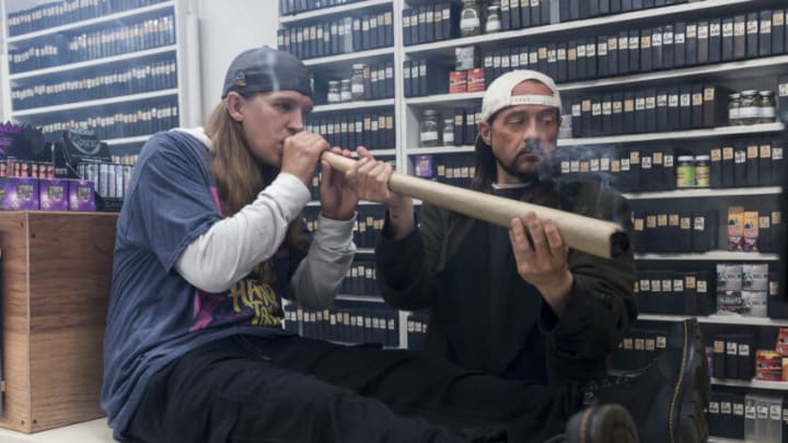 Jason Mewes as Jay and Kevin Smith as Silent Bob in Clerks III. Photo Credit: Courtesy of Lionsgate