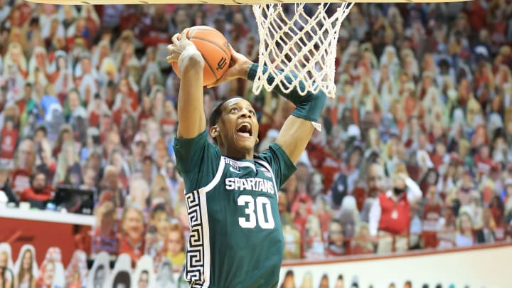 NCAA Basketball Marcus Bingham Jr. Michigan State Spartans (Photo by Andy Lyons/Getty Images)