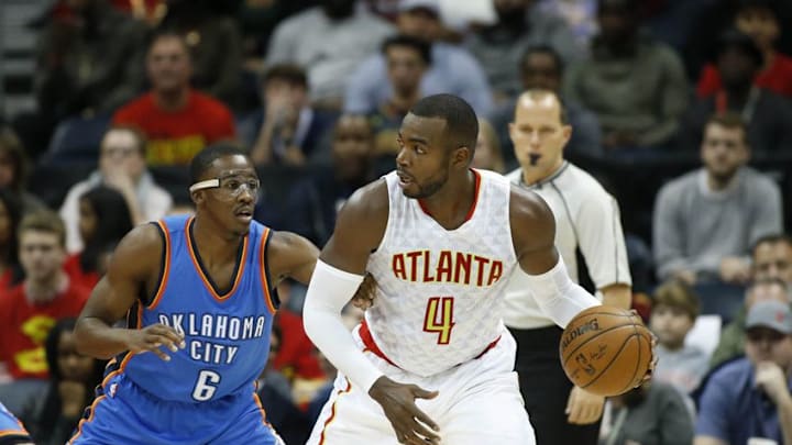 Atlanta Hawks forward Paul Millsap (4) is in today’s FanDuel daily picks. Mandatory Credit: Jason Getz-USA TODAY Sports