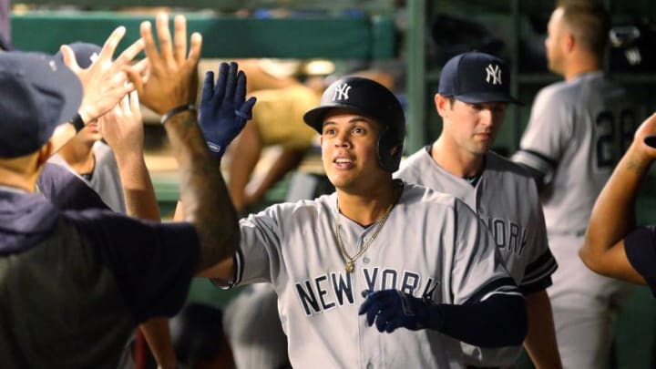 Gio Urshela, New York Yankees (Photo by Richard Rodriguez/Getty Images)