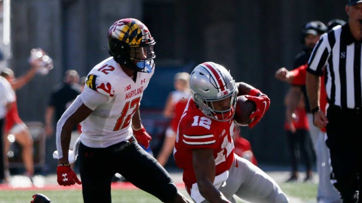 The Ohio State football team almost had a couple of kickoff returns for touchdowns against Maryland. Cfb Maryland Terrapins At Ohio State Buckeyes