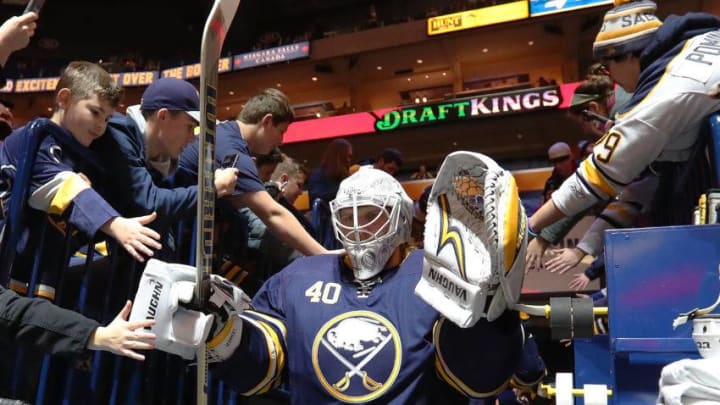 BUFFALO, NY - JANUARY 9: Robin Lehner