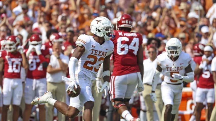 Jahdae Barron, Texas football Mandatory Credit: Kevin Jairaj-USA TODAY Sports