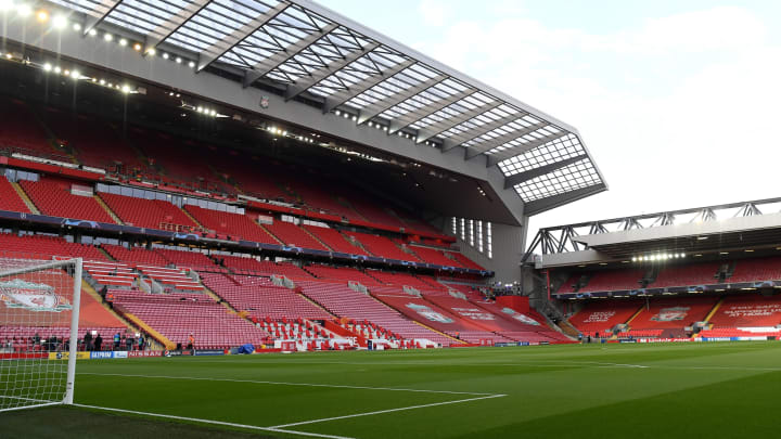 Liverpool FC and Real Madrid at Anfield (Photo by Shaun Botterill/Getty Images)