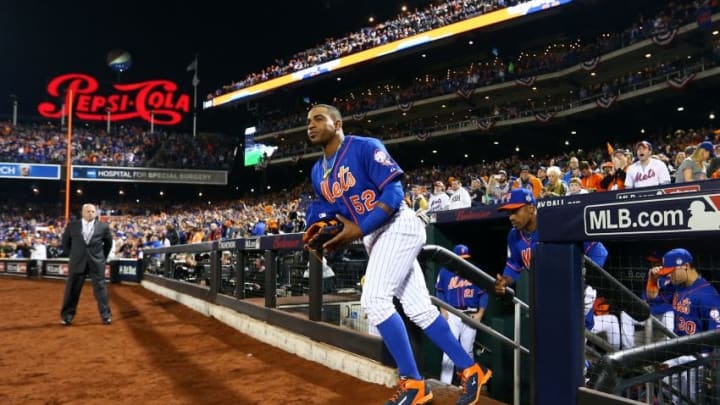 NEW YORK, NY - NOVEMBER 1: Yoenis Cespedes