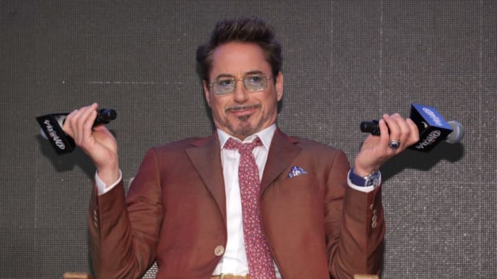 SEOUL, SOUTH KOREA - APRIL 15: Robert Downey Jr. attends the 'Avengers: Endgame' Asia Press Conference on April 15, 2019 in Seoul, South Korea. The film will open on April 24, in South Korea. (Photo by Han Myung-Gu/WireImage)