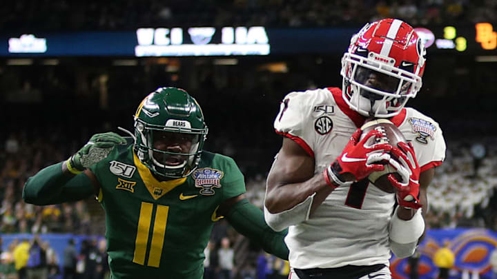 George Pickens, Georgia Bulldogs. (Photo by Chris Graythen/Getty Images)