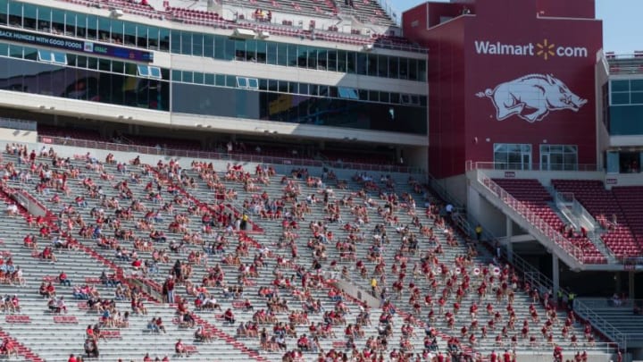 Arkansas Razorbacks (Mandatory Credit: Brett Rojo-USA TODAY Sports)