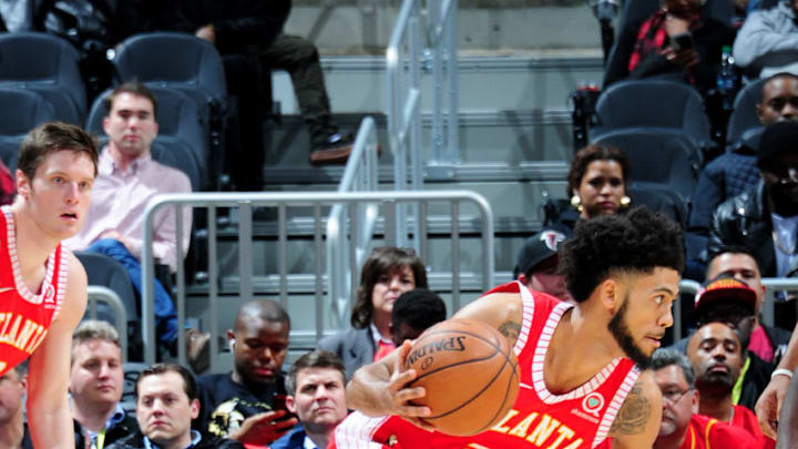 ATLANTA, GA - JANUARY 31: Tyler Dorsey