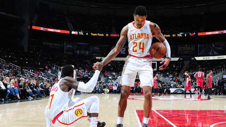 ATLANTA, GA - DECEMBER 18: Kent Bazemore