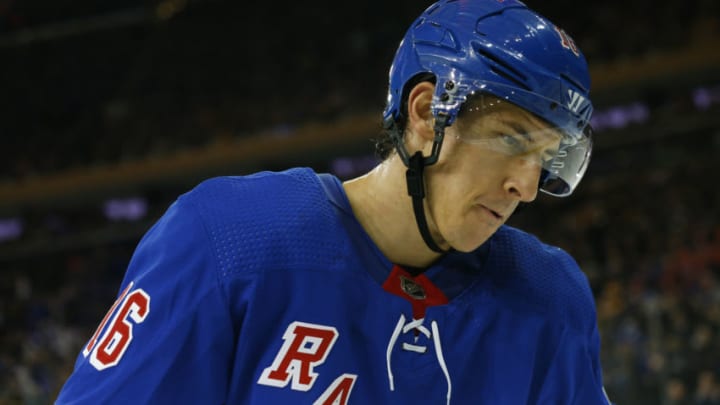 New York Rangers center Ryan Strome Mandatory Credit: Noah K. Murray-USA TODAY Sports