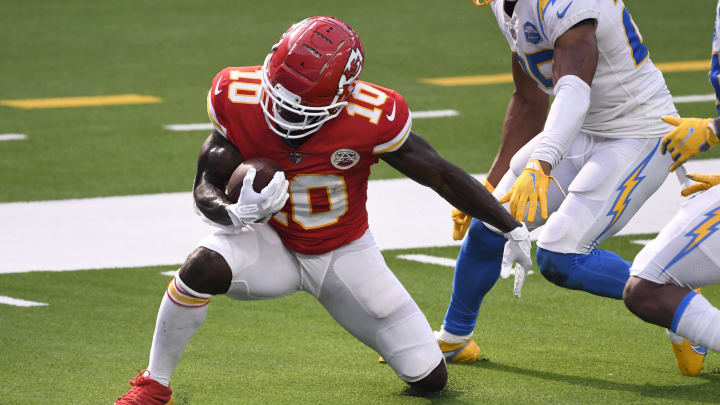 Kansas City Chiefs Tyreek Hill. Mandatory Credit: Robert Hanashiro-USA TODAY Sports