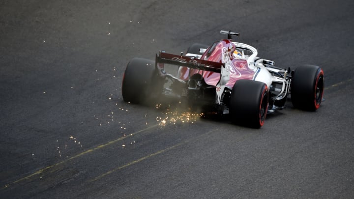 Sauber F1’s Swedish driver Marcus Ericsson competes during the qualifying session at the Spa-Francorchamps circuit in Spa on August 25, 2018 ahead of the Belgian Formula One Grand Prix. (Photo by JOHN THYS / AFP) (Photo credit should read JOHN THYS/AFP via Getty Images)