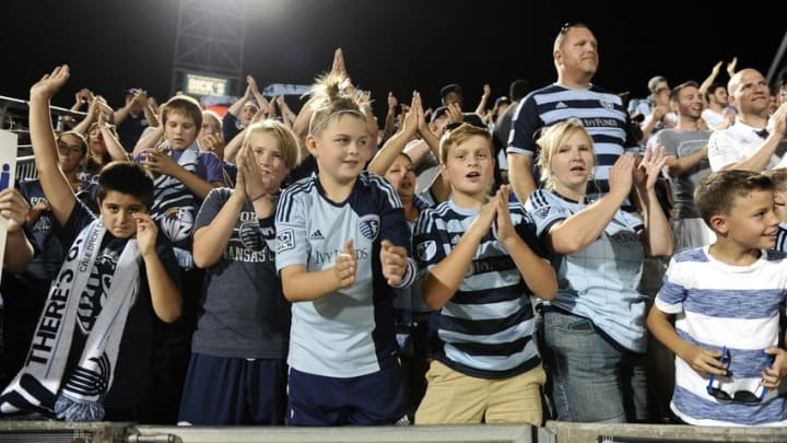 Sporting KC. Mandatory Credit: Ron Chenoy-USA TODAY Sports