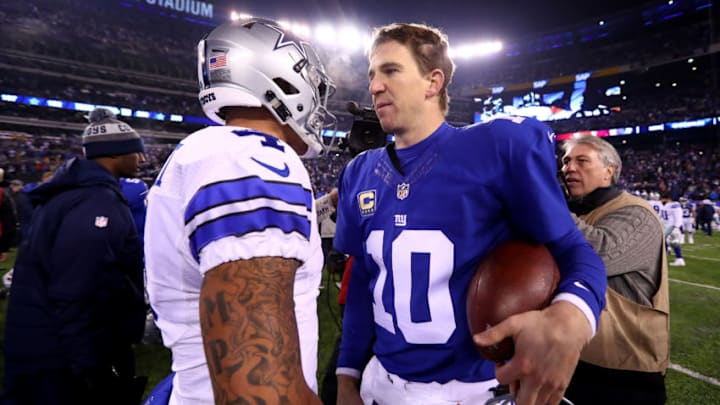EAST RUTHERFORD, NJ - DECEMBER 11: Eli Manning