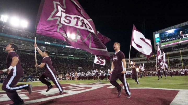 MSU and Ole Miss battle at Davis Ward Field in Starkville for the Egg Bowl Thursday, Nov. 28, 2019. MSU beat Ole Miss with a score of 21-20.Egg Bowl 22