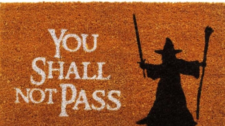 Discover GetDigital's You Shall Not Pass doormat on Amazon.