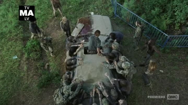 Rick Grimes - The Walking Dead episode 712, AMC