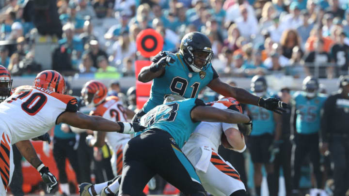 JACKSONVILLE, FL - NOVEMBER 05: Yannick Ngakoue