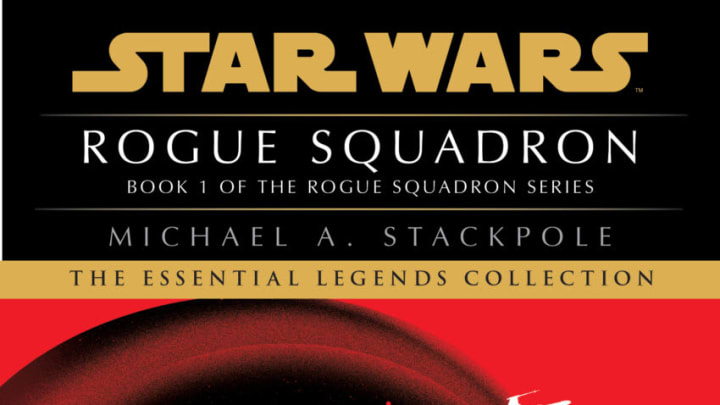 Rogue Squadron by Michael A. Stackpole. Cover art by Doaly. Photo courtesy of Random House.