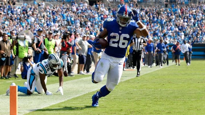 Saquon Barkley, New York Giants. (Photo by Grant Halverson/Getty Images)