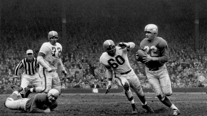 Bobby Layne, Detroit Lions (Photo by George Gelatly/Getty Images)