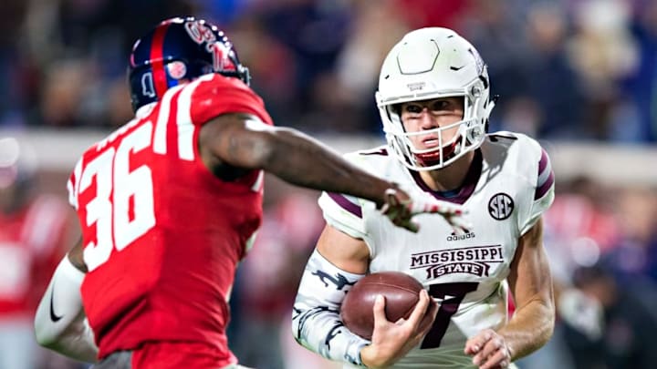 OXFORD, MS - NOVEMBER 26: Nick Fitzgerald
