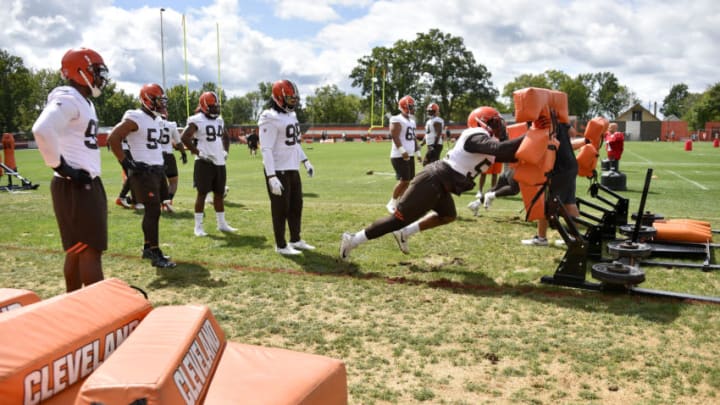 Cleveland Browns Myles Garrett. (Photo by Jason Miller/Getty Images)