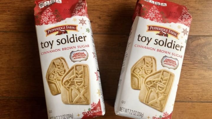 Pepperidge Farm Toy Soldier cookies, photo by Sandy Casanova