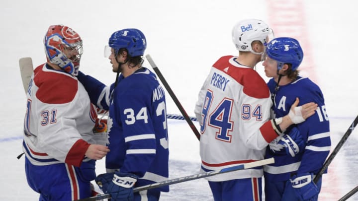 Auston Matthews, Mitch Marner, Toronto Maple Leafs (Credit: Dan Hamilton-USA TODAY Sports