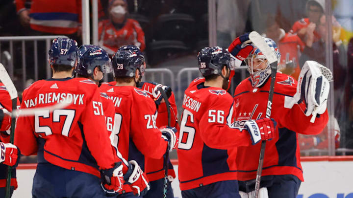 Darcy Kuemper, Washington Capitals Mandatory Credit: Geoff Burke-USA TODAY Sports