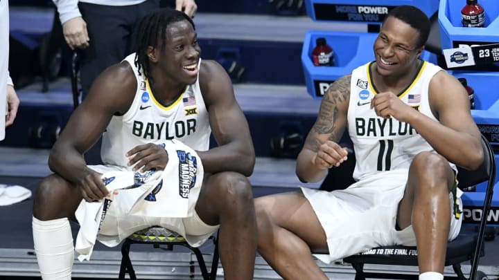 Baylor Basketball Jonathan Tchamwa Tchatchoua Mark Vital Sam Owens/IndyStar via USA TODAY Sports