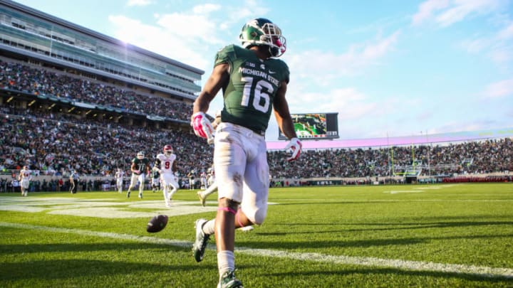 Aaron Burbridge, Michigan State football (Photo by Rey Del Rio/Getty Images)