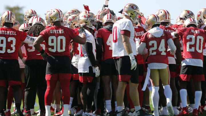 The San Francisco 49ers (Photo by Michael Reaves/Getty Images)
