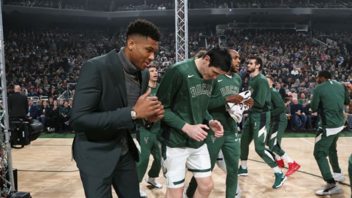 MILWAUKEE, WI - DECEMBER 28: (Photo by Gary Dineen/NBAE via Getty Images).