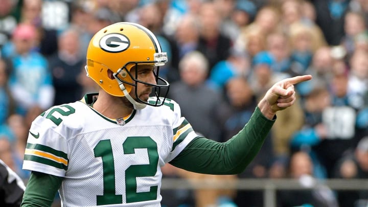 CHARLOTTE, NC – DECEMBER 17: Aaron Rodgers (Photo by Grant Halverson/Getty Images)