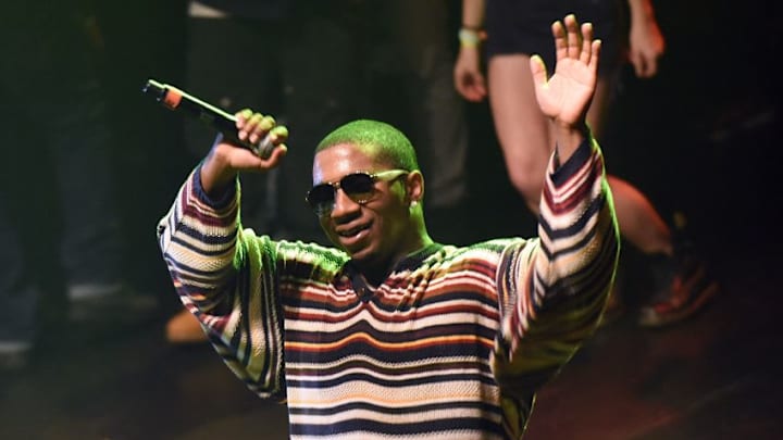ATHENS, GEORGIA - APRIL 01: Lil B The Basedgod performs at Georgia Theatre during the 2016 Slingshot Festival on April 1, 2016 in Athens, Georgia. (Photo by Chris McKay/Getty Images)