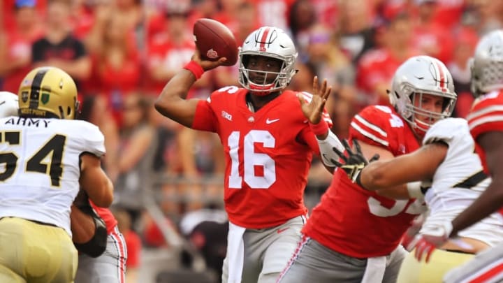 COLUMBUS, OH - SEPTEMBER 16: J.T. Barrett