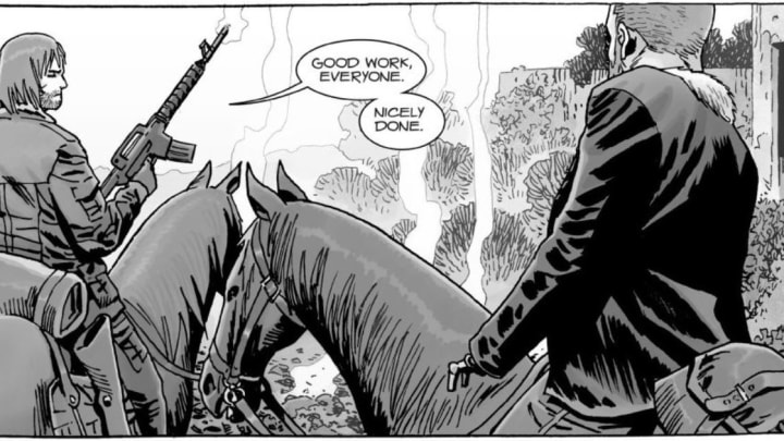 Dwight and Rick Grimes - The Walking Dead issue 181 - Image Comics and Skybound