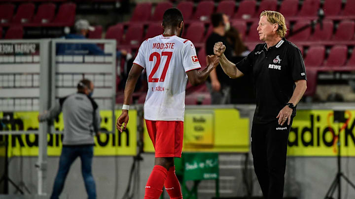 Anthony Modeste (l.) sollte den 1. FC Köln im Sommer verlassen