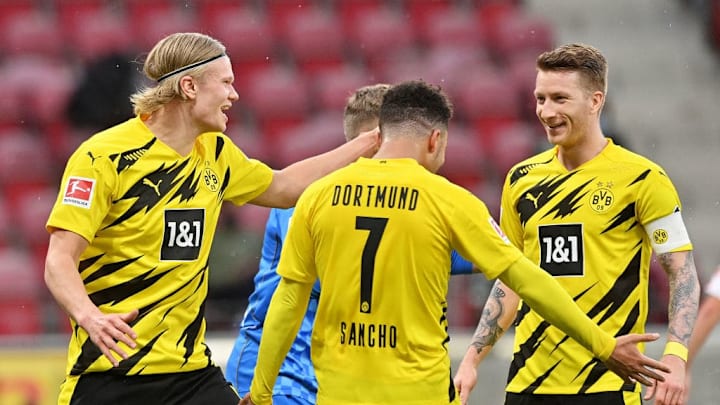 Marco Reus, Jadon Sancho, Erling Haaland