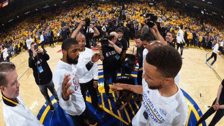 OAKLAND, CA - JUNE 12: Kyrie Irving