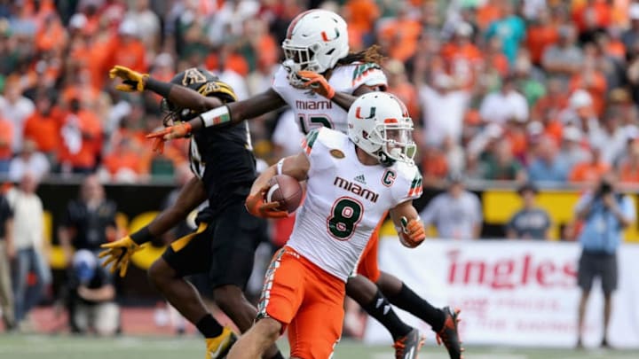 BOONE, NC - SEPTEMBER 17: Braxton Berrios
