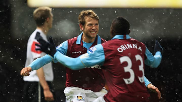 Jonathan Spector, West Ham. (Photo by Mark Thompson/Getty Images)