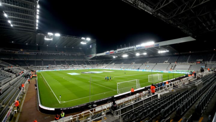 NEWCASTLE UPON TYNE, ENGLAND - FEBRUARY 26: General view inside the stadium prior to the Premier League match between Newcastle United and Burnley FC at St. James Park on February 26, 2019 in Newcastle upon Tyne, United Kingdom. (Photo by Clive Brunskill/Getty Images)
