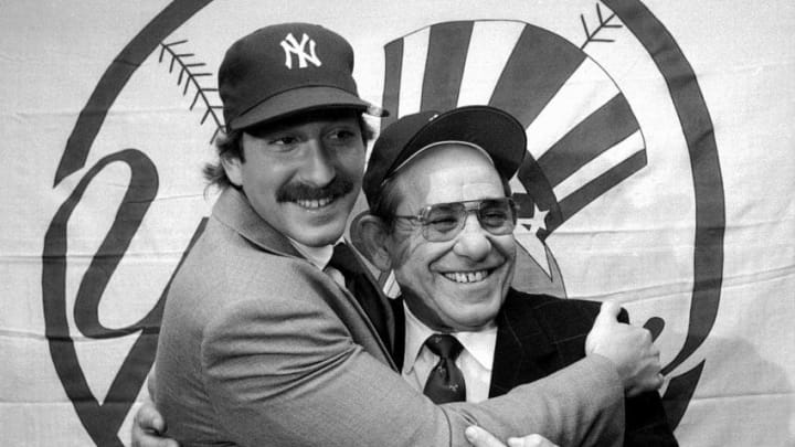 UNITED STATES - DECEMBER 02: Dale Berra is coming home to play for his father, Yogi Berra with the New York Yankees. (Photo by Dan Farrell/NY Daily News Archive via Getty Images)