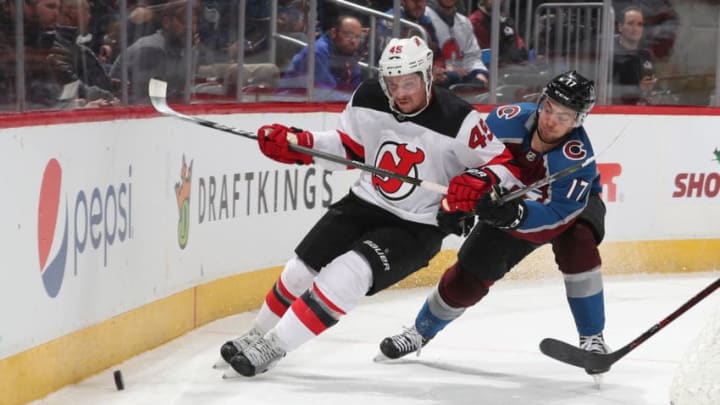 DENVER, CO - DECEMBER 01: Tyson Jost DENVER, CO - DECEMBER 01: Tyson Jost