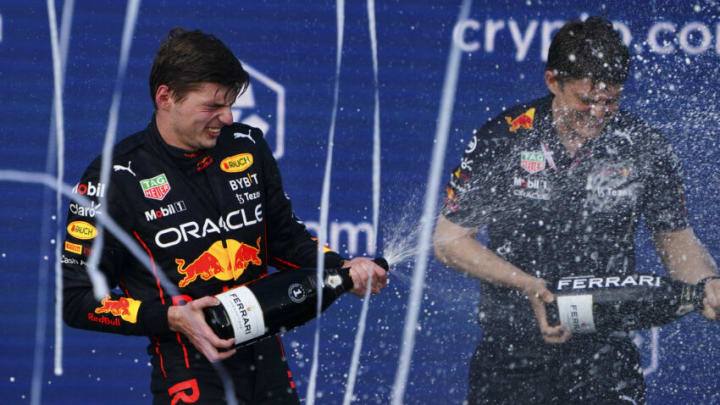 Best F1 race reactions to Max Verstappen winning the Miami Grand Prix. (John David Mercer-USA TODAY Sports)