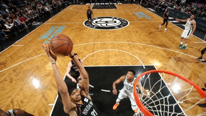Brooklyn Nets Jarrett Allen. Mandatory Copyright Notice: Copyright 2019 NBAE (Photo by Nathaniel S. Butler/NBAE via Getty Images)