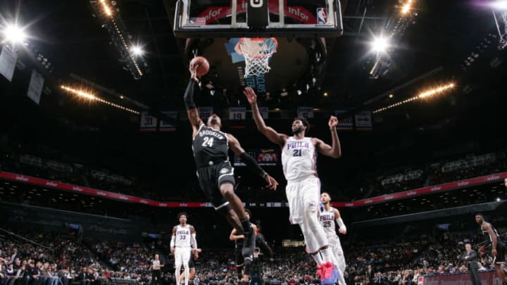Brooklyn Nets, Rondae Hollis-Jefferson. Mandatory Copyright Notice: Copyright 2018 NBAE (Photo by Nathaniel S. Butler/NBAE via Getty Images)